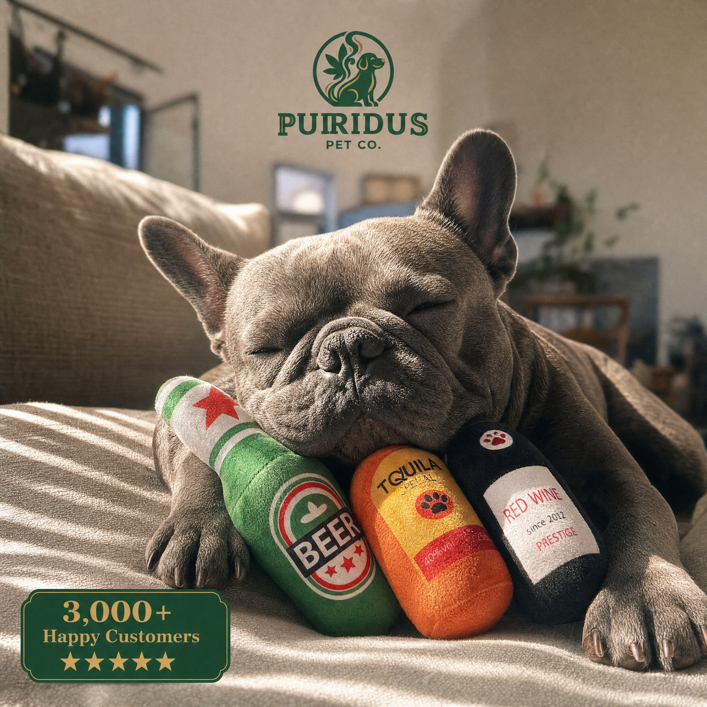 PURIDUS - Alcohol Bottle Set